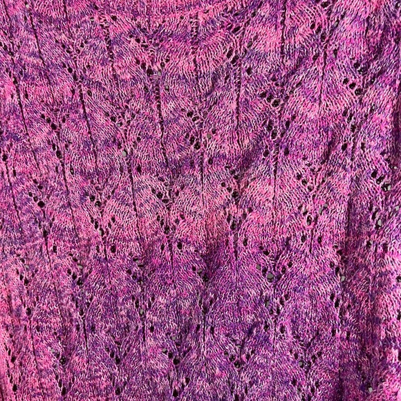 Knit Purple Sweater - Picture 8 of 10